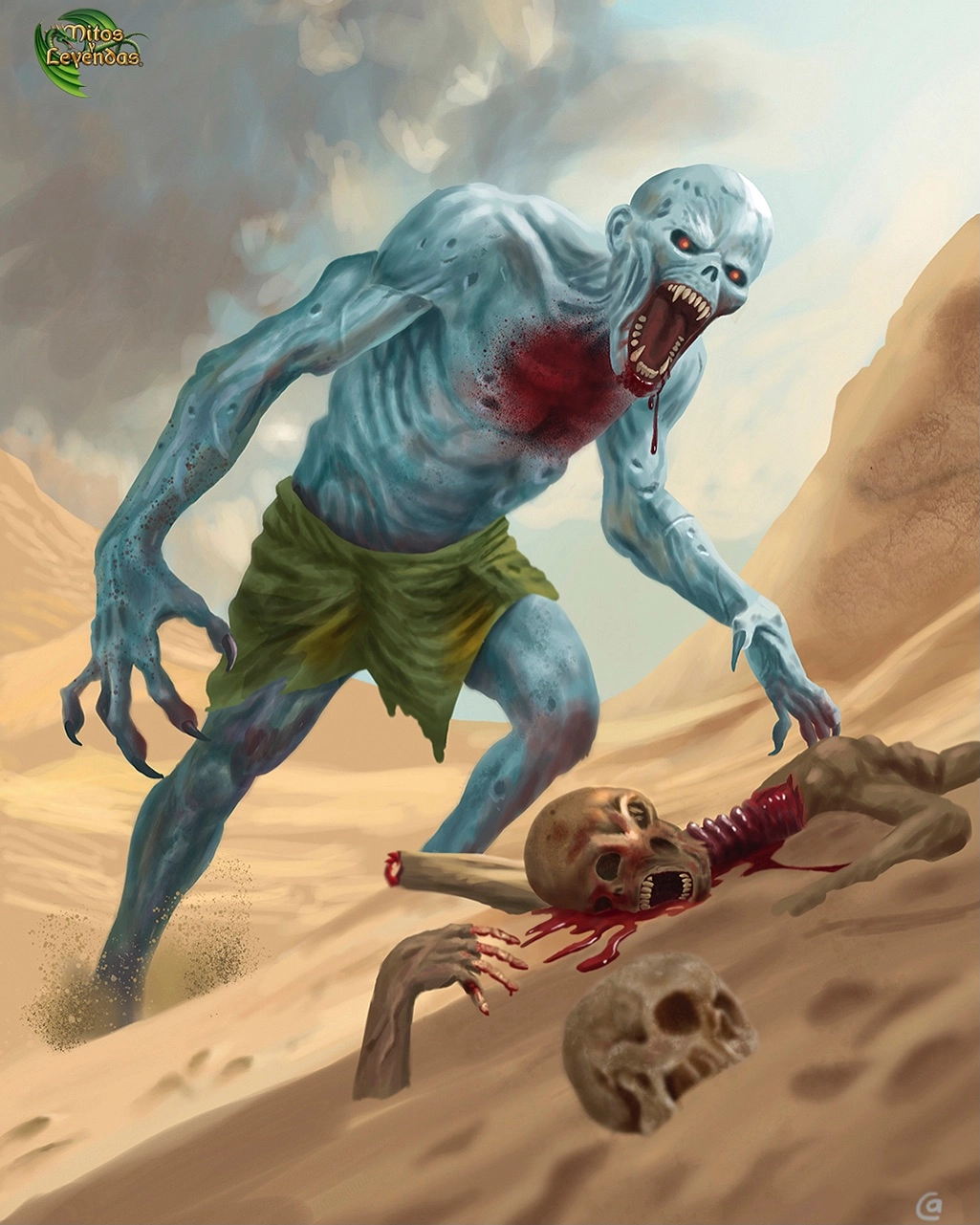 Ilustración de la baraja Vampiro Rompecurva